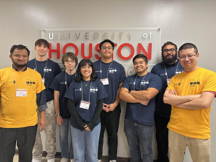 Team photo at ICPC SCUSA 2024
